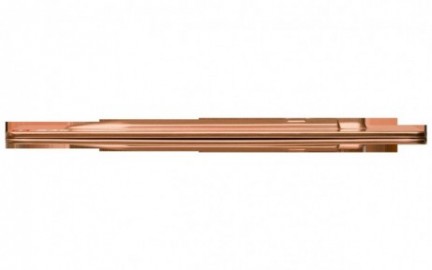 CARAN DACHE 849 with holder brut rose ballpoint pen
