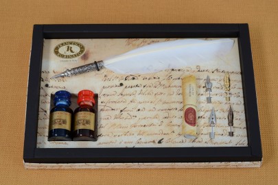Francesco Rubinato art set 2021/2/24 with pen, inks and nibs