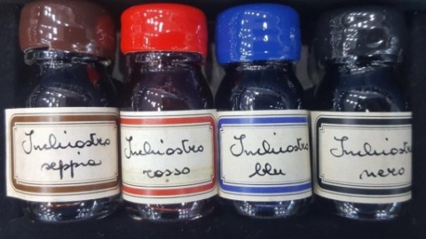 Francesco Rubinato art set 7455, με ξύλινο κονδυλοφόρο, επιπλέον μύτες &  μπουκάλι με μελάνι