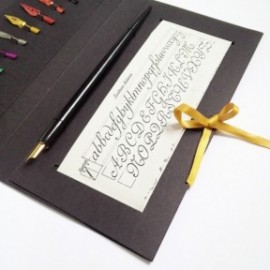 Francesco Rubinato art set 422/B, ξύλινος κονδυλοφόρος με 10 μύτες