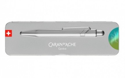 Caran d Ache 849  CLAIM YOUR STYLE Green Arctic Ballpoint Pen - Special Edition 849.587
