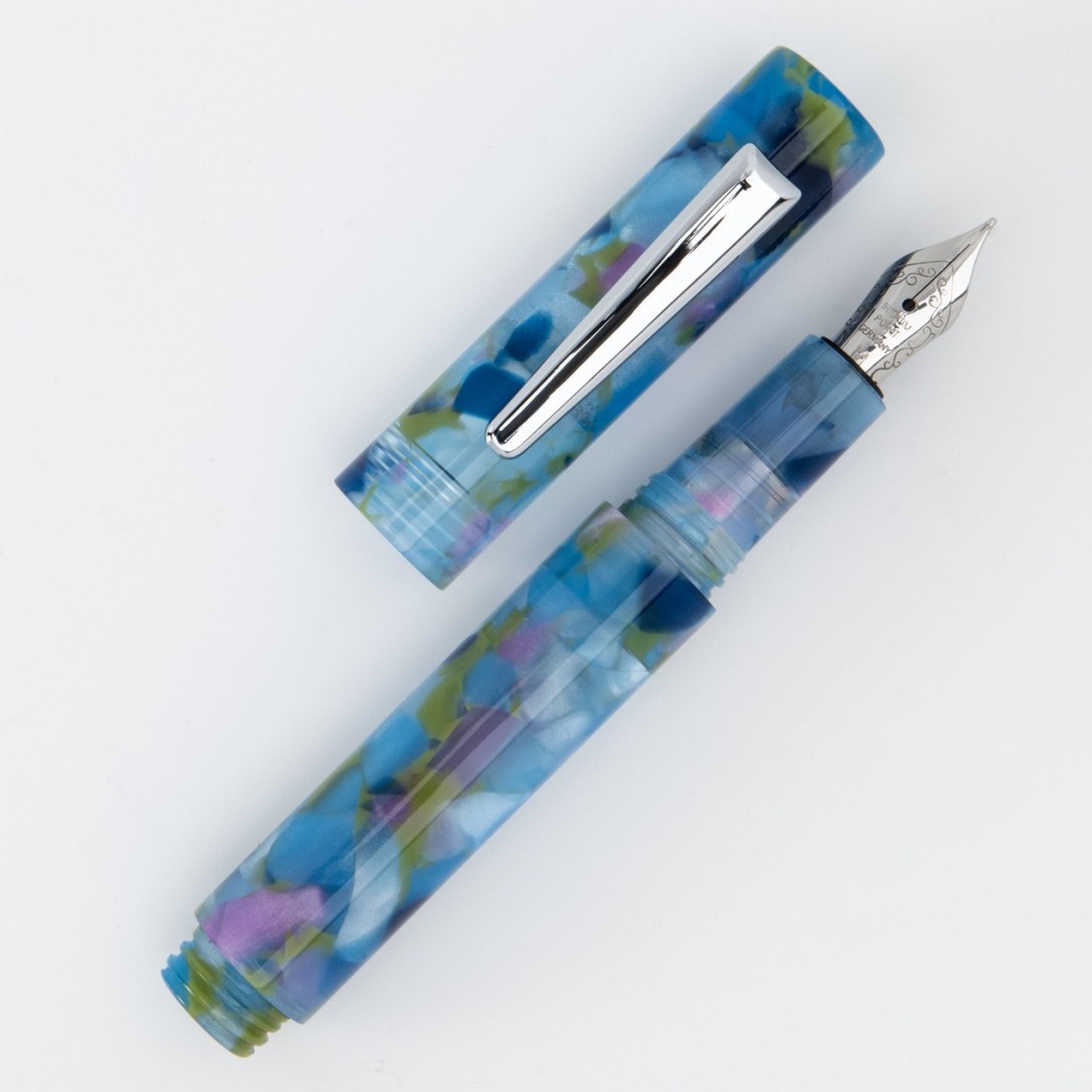 Monteverde USA MVP Fountain Pen Blue squares (eyedropper, cartridge)