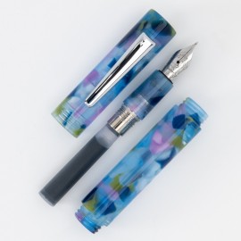 Monteverde USA MVP Fountain Pen Blue squares (eyedropper, cartridge)