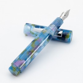 Monteverde USA MVP Fountain Pen Blue squares (eyedropper, cartridge)