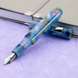 Monteverde USA MVP Fountain Pen Blue squares (eyedropper, cartridge)