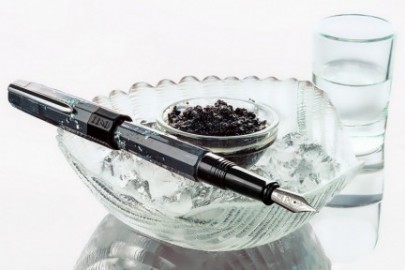Benu Euphoria Caviar Fountain Pen.