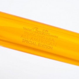 Conklin All American Demo Orange(eyedropper) Special Edition Fountain Pen(cartridge/converter/eyedropper filling system)