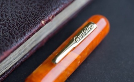 Conklin All American  Sunburst Orange  Fountain Pen