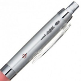 Uni Mitsubishi Pencil Alpha Gel M5858GG1P.15 Kurutoga Mechanical Pencil, 0.5, red