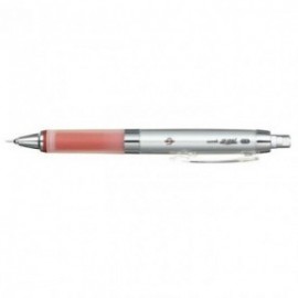 Uni Mitsubishi Pencil Alpha Gel M5858GG1P.15 Kurutoga Mechanical Pencil, 0.5, red