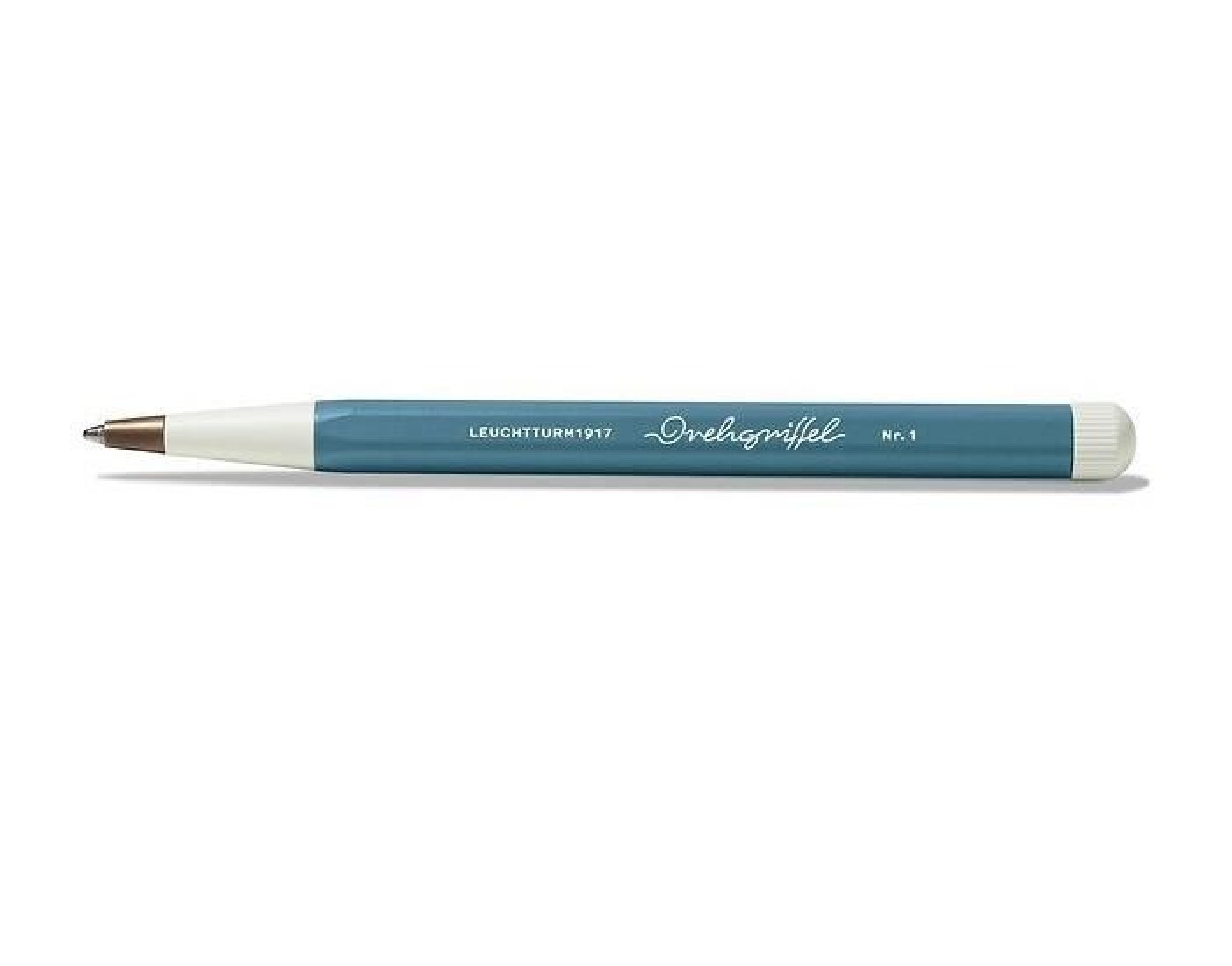 Leuchtturm 1917 Drehgriffel Nr.1 Stone Blue Ballpoint pen with royal blue ink