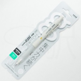Uni Kurutoga Alpha-Gel Switch 0.3mm Mechanical Pencil, Grey M3-1009GG 1P.23