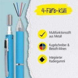 Online Ballpen Multipen 4-in-1 Blue 32072