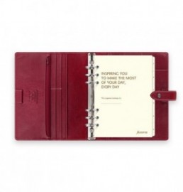 Filofax Organiser A5 Leather Malden Red 021703