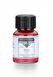 Rohrer and Klingner Calligraphy Ink 50ml Karmin 29731