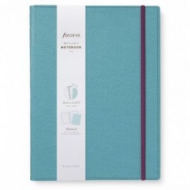 Filofax Notebook Refillable Ruled A4 Neutrals Teal 179523