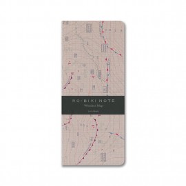 Yamamoto notebook Ro-biki weather map, plain  91×210 mm, 60 pages