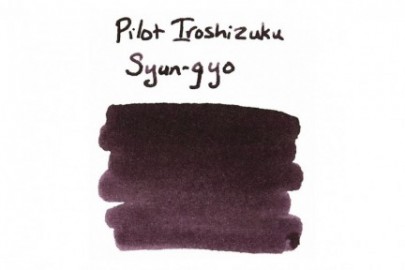 Iroshizuku Ink - Black plum Syun-gyo - 50 ml