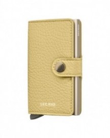 SECRID MINIWALLET MPe PEBBLE BUTTER YELLOW