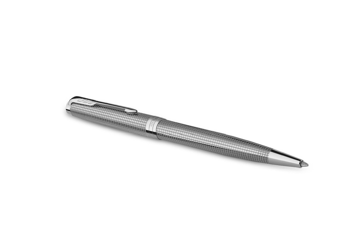 Parker Sonnet Cisele Silver CT Ballpen