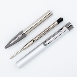 Monteverde USA Ritma Ballpoint Pen Anodized Silver, MV42325