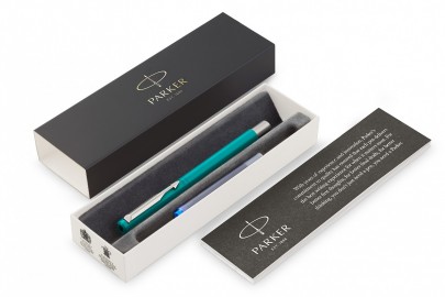 Parker Vector Blue Green Fountain Pen