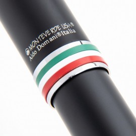 Monteverde USA Aldo Domani Italia Fountain Pen Matte Black MV59713