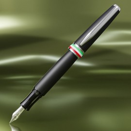 Monteverde USA Aldo Domani Italia Fountain Pen Matte Black MV59713