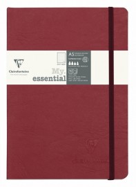 Clairefontaine Rhodia A5 notebook My. essential, Dotted, Red, soft cover, 192 pages, 90g 93432