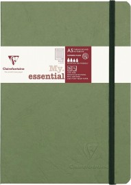 Clairefontaine Rhodia A5 notebook My. essential, Ruled, Green, soft cover, 192 pages, 90g 93463