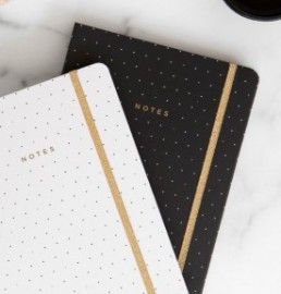 Notebook Refillable Ruled A5 Moonlight black 179521 Filofax