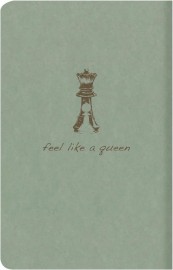 Clairefontaine Rhodia 107506C A Pique Book Stitched Thread Flying Spirit 11 x 17 cm 96 Pages Ruled Ivory Paper 90 Green Card Cover