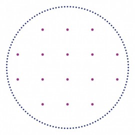 Clairefontaine Rhodia 8253C Spiral Bound Notebook Dot Book 22 x 29 cm 160 Pages Dotted Perforated 4 Holes