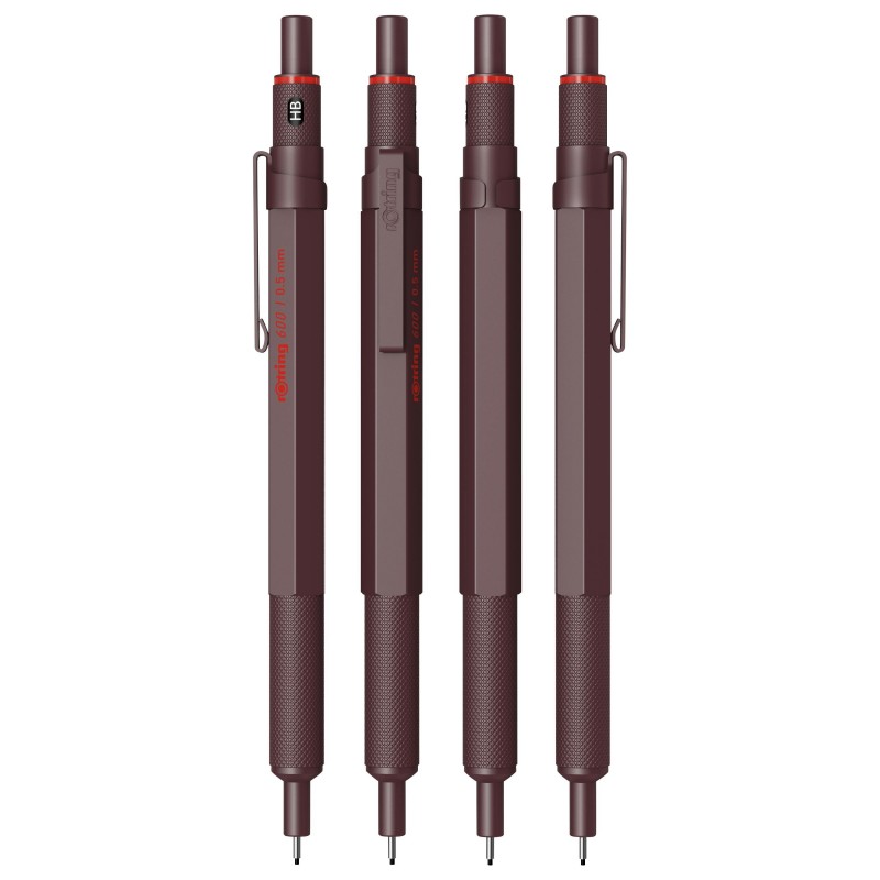 Rotring 600 Chocolate Truffle Mechanical Pencil 0.5mm