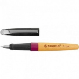 Fountain Pen Grow Red/Cherry wood 5171/3-41 Stabilo