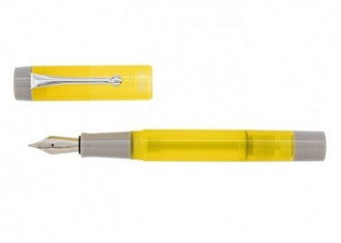 Opus 88 Demo yellow and grey Fountain Pen