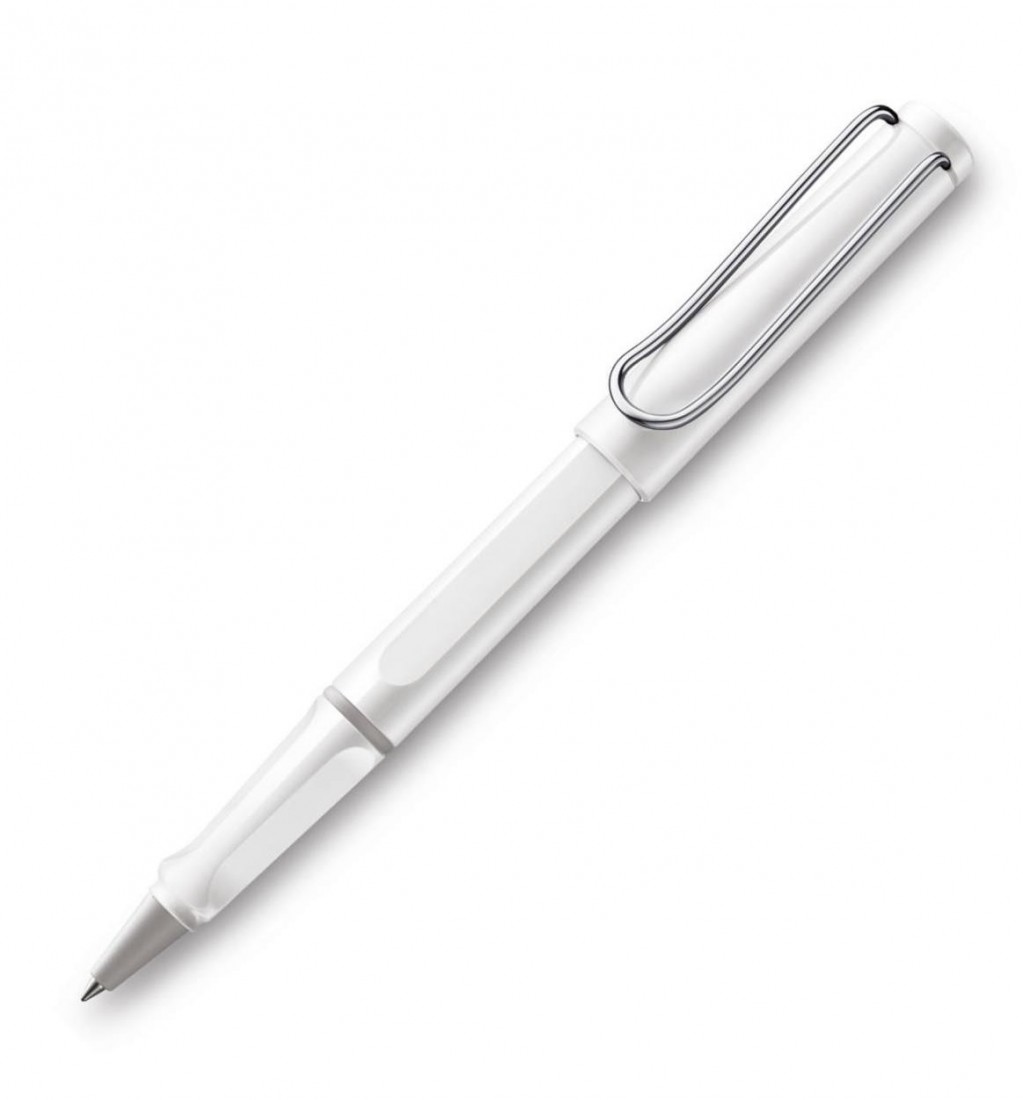 Lamy Safari Shiny White Rollerball 319