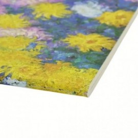 Paperblanks A6 plain cahier Monets chrysanthemums