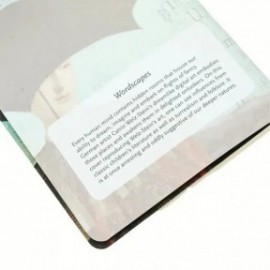 Paperblanks A6 cahier plain Wordscapes, Free your Mind