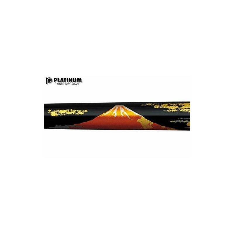Platinum Vicoh Kanazawa 58, red mountain Fuji PTL-20000H Fountain pen
