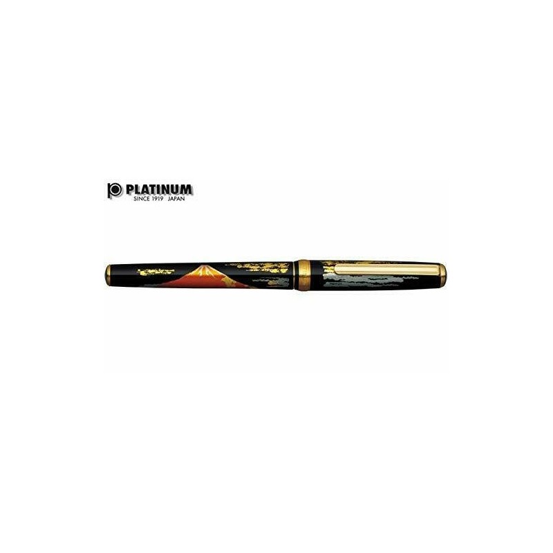 Platinum Vicoh Kanazawa 58, red mountain Fuji PTL-20000H Fountain pen
