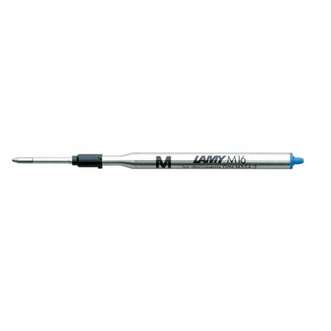 Lamy M16 M - Ricarica Metallica Blu Per Penna A Sfera, 4 Pezzi, Scrittura Lunga Durata