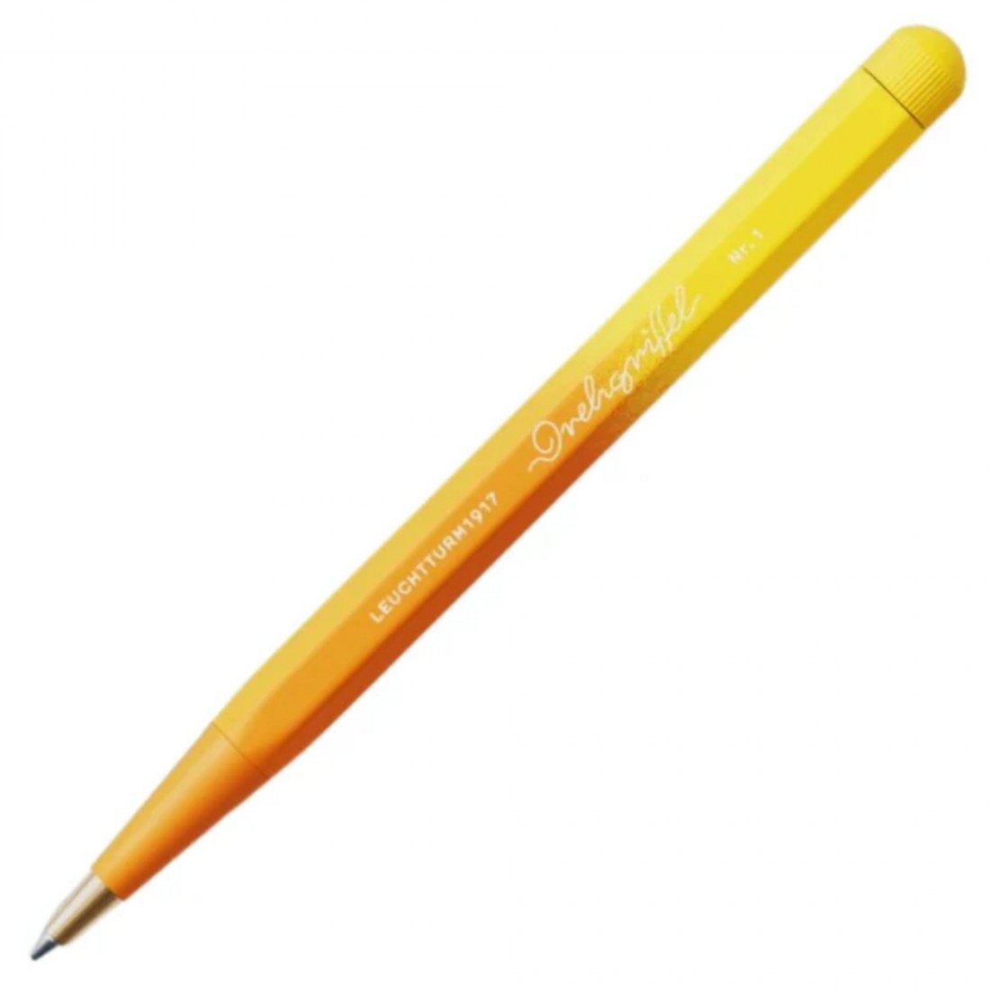 Leuchtturm1917 Drehgriffel Nr. 1 Ballpoint Pen - 2025 Limited Handmade Gradient Edition, Rising Sun Lemon