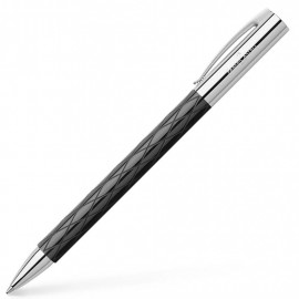 Faber Castell Ambition Black Rhombus Ballpen 148900