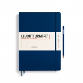 Leuchtturm 1917 Notebook A4 plus 235p Navy Plain, Hard Cover