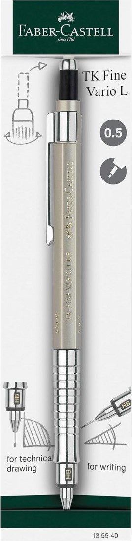 Faber-Castell TK-Fine Vario Mechanical Pencil 0.5 mm Gold 135540