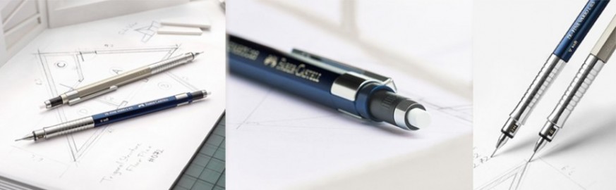 Faber-Castell TK-Fine Vario Mechanical Pencil 0.5 mm Gold 135540