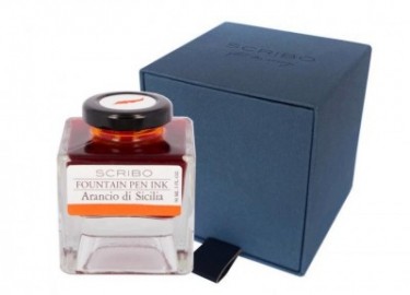 Scribo Arancio di Sicilia, the scent of summer 90ml bottle ink