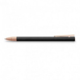 Faber Castell NEO Slim Metal Black Rosegold Rollerball, 343114