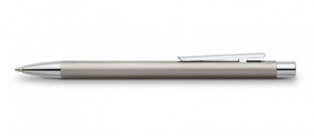 Faber Castell Ball Pen NEO Slim Matte Stainless Steel, 342120